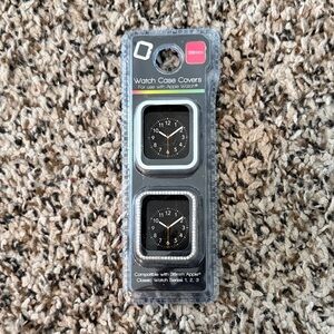 Apple Watch Case Covers - Black and Silver